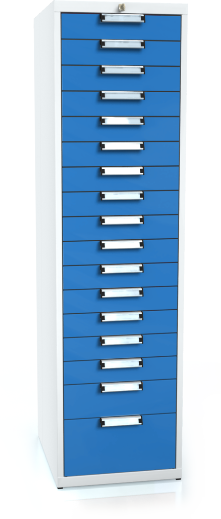 Univerzální kontejner pro pracovní stoly 1773 x 480 x 600 - 17x zásuvka